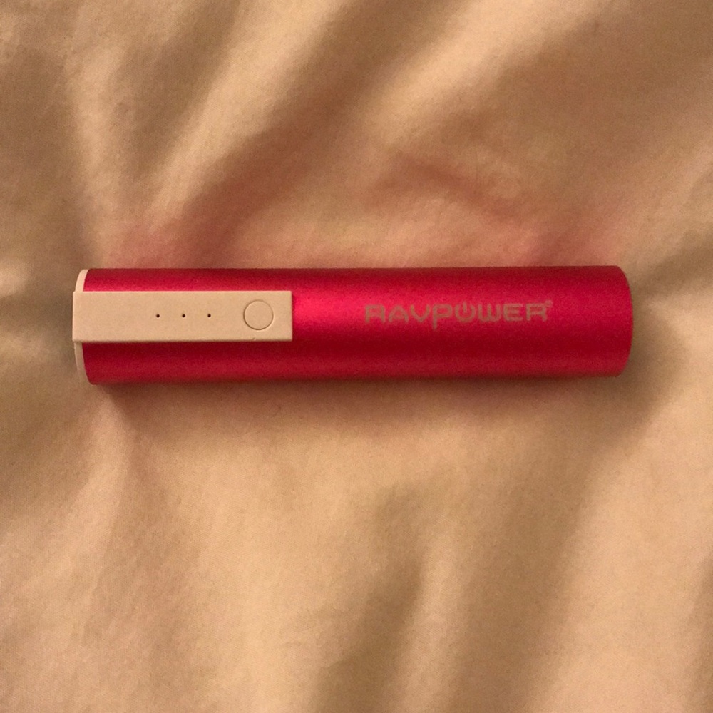 Pink Portable Charger